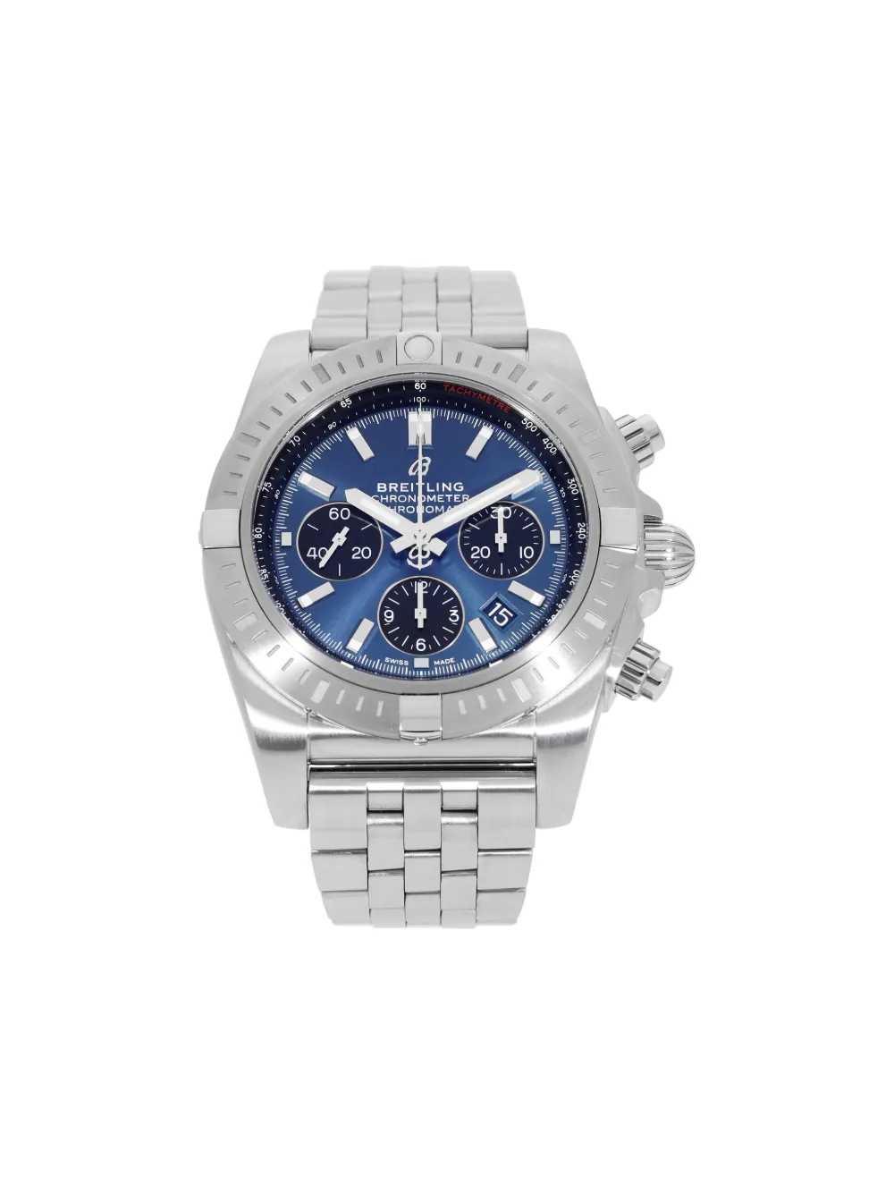 Hermès Pre-Owned 2024 Chronomat 44mm | 蓝色 | Image 1