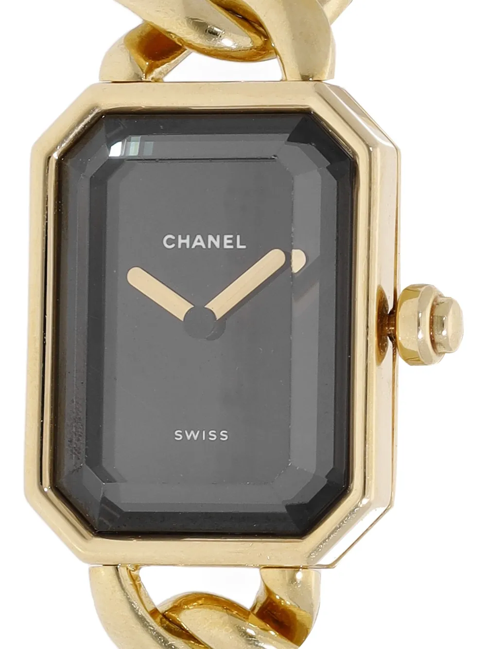 Pre-owned Chanel Première 27mm In Black