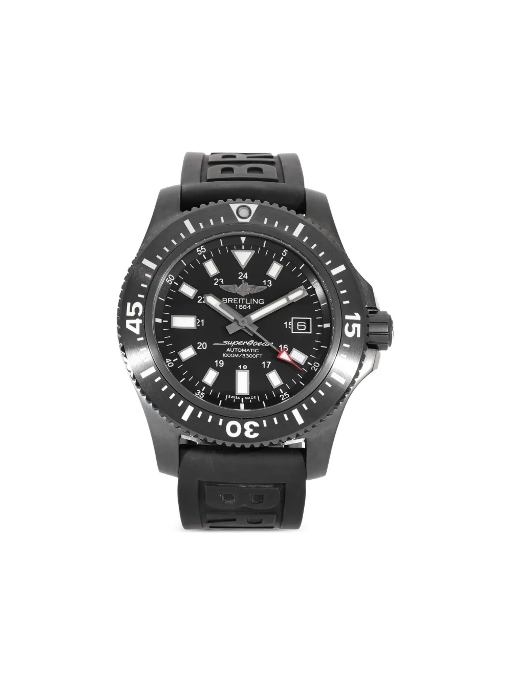 Hermès Pre-Owned 2019 Superocean 44mm | Black | Image 1