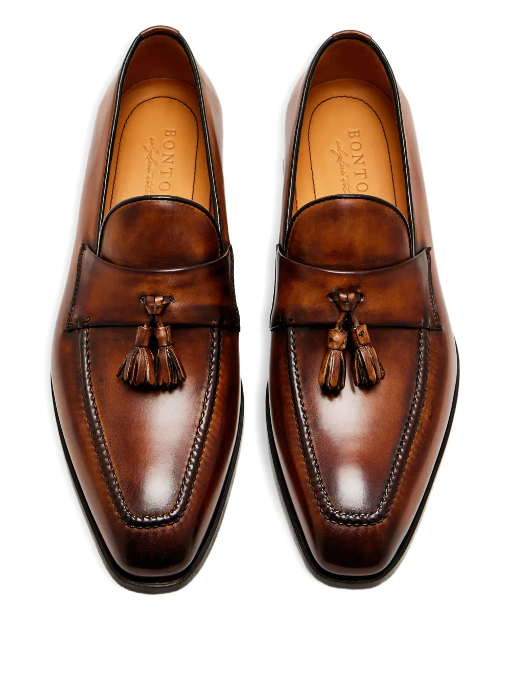 Bontoni Ovidio tassel leather loafers | Image 2