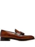 Bontoni Ovidio tassel leather loafers - Brown