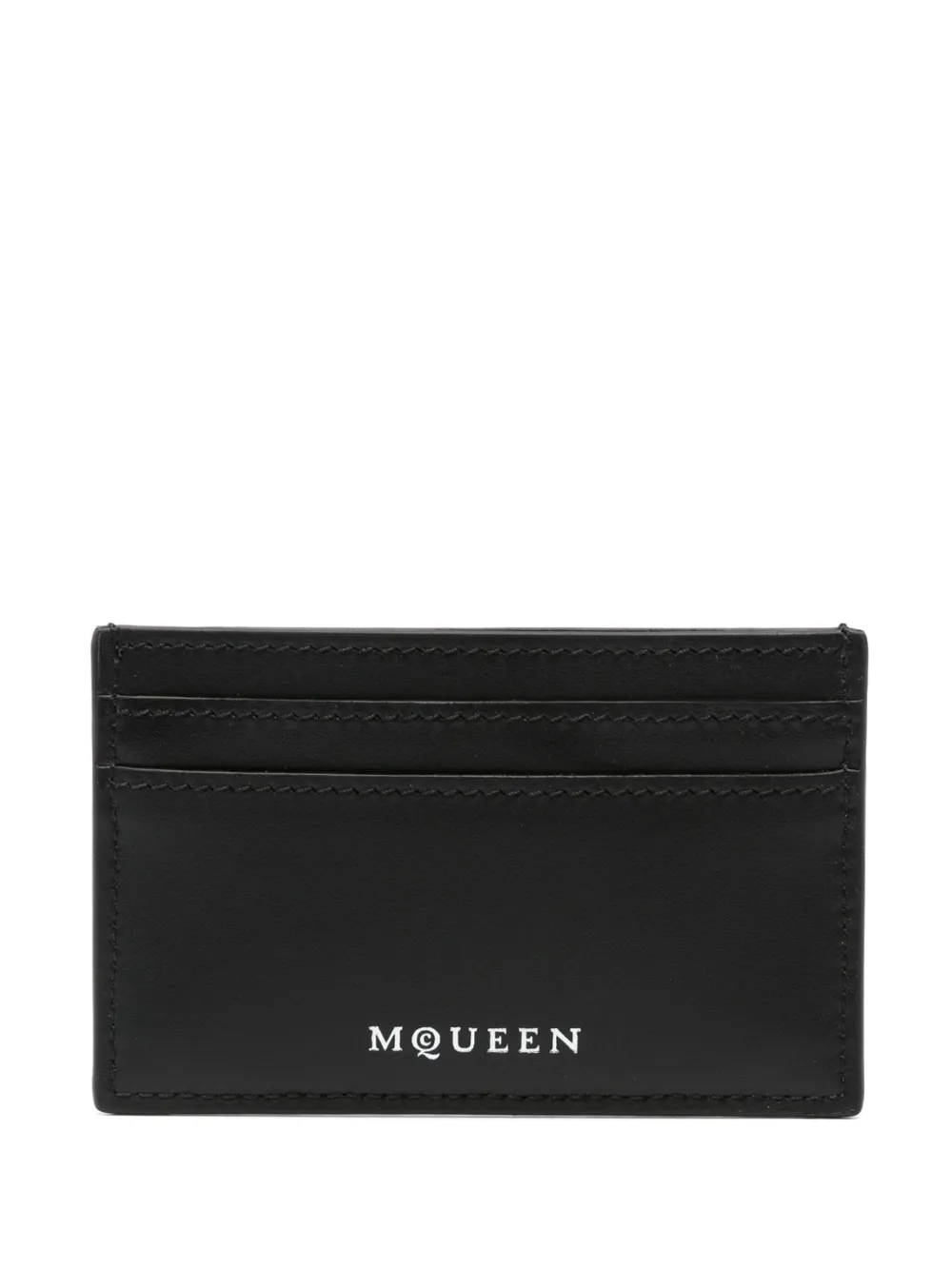 Alexander McQueen Portemonnaie mit Totenkopf | Schwarz | Image 1