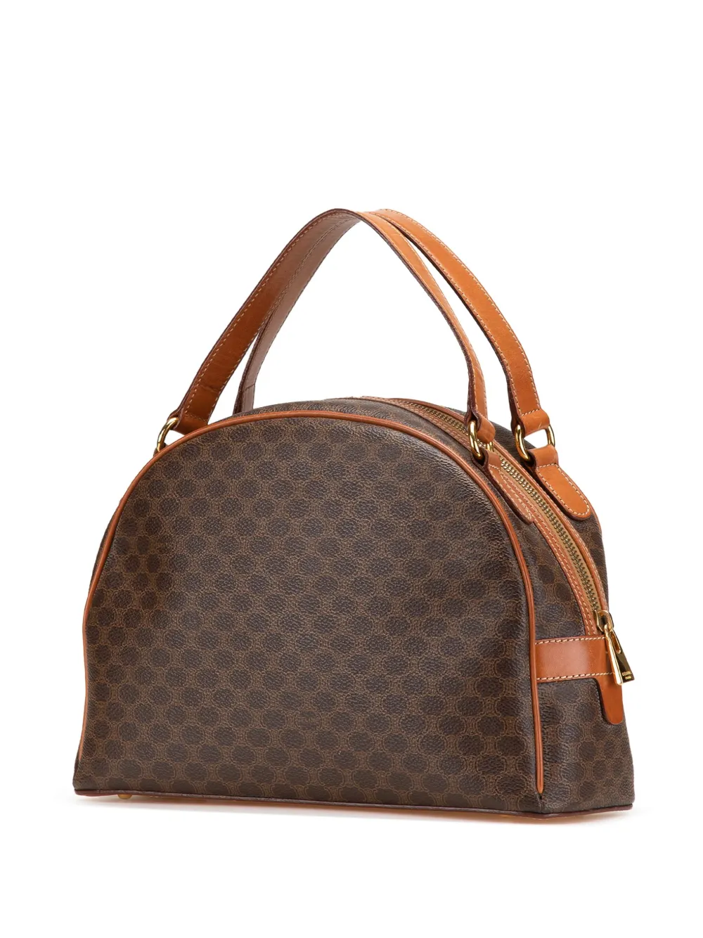 Pre-owned Celine 1997 Macadam Coated Canvas Handbag