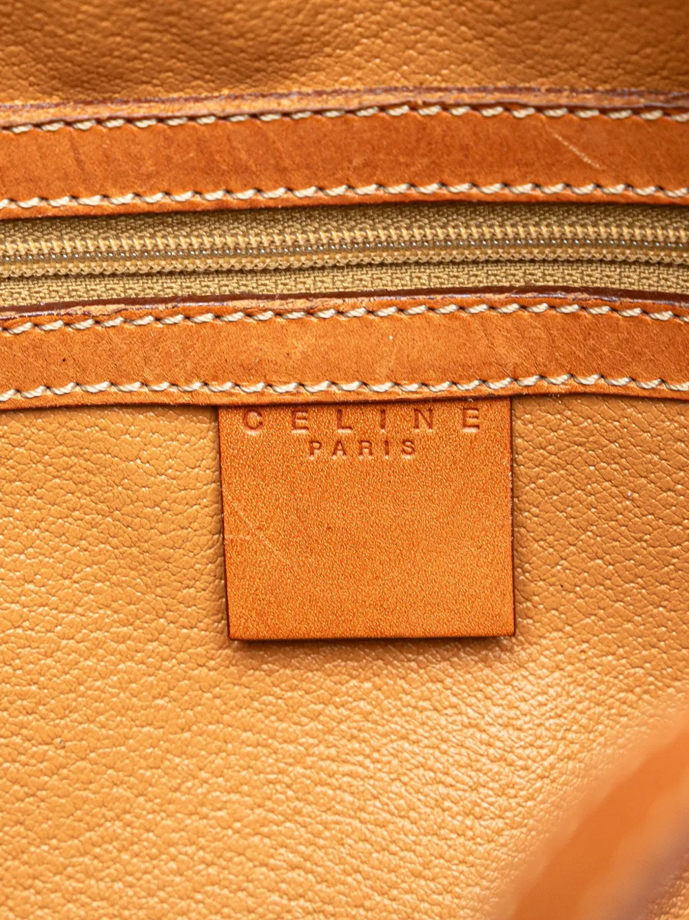 Pre-owned Celine 1997 Macadam Coated Canvas Handbag