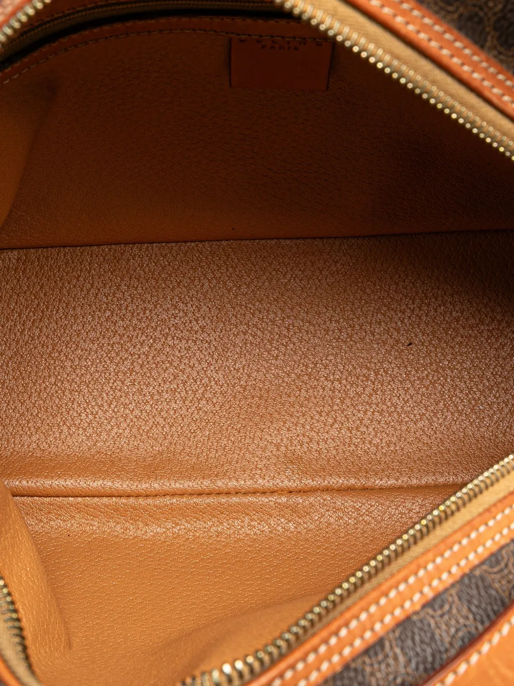Pre-owned Celine 1997 Macadam Coated Canvas Handbag