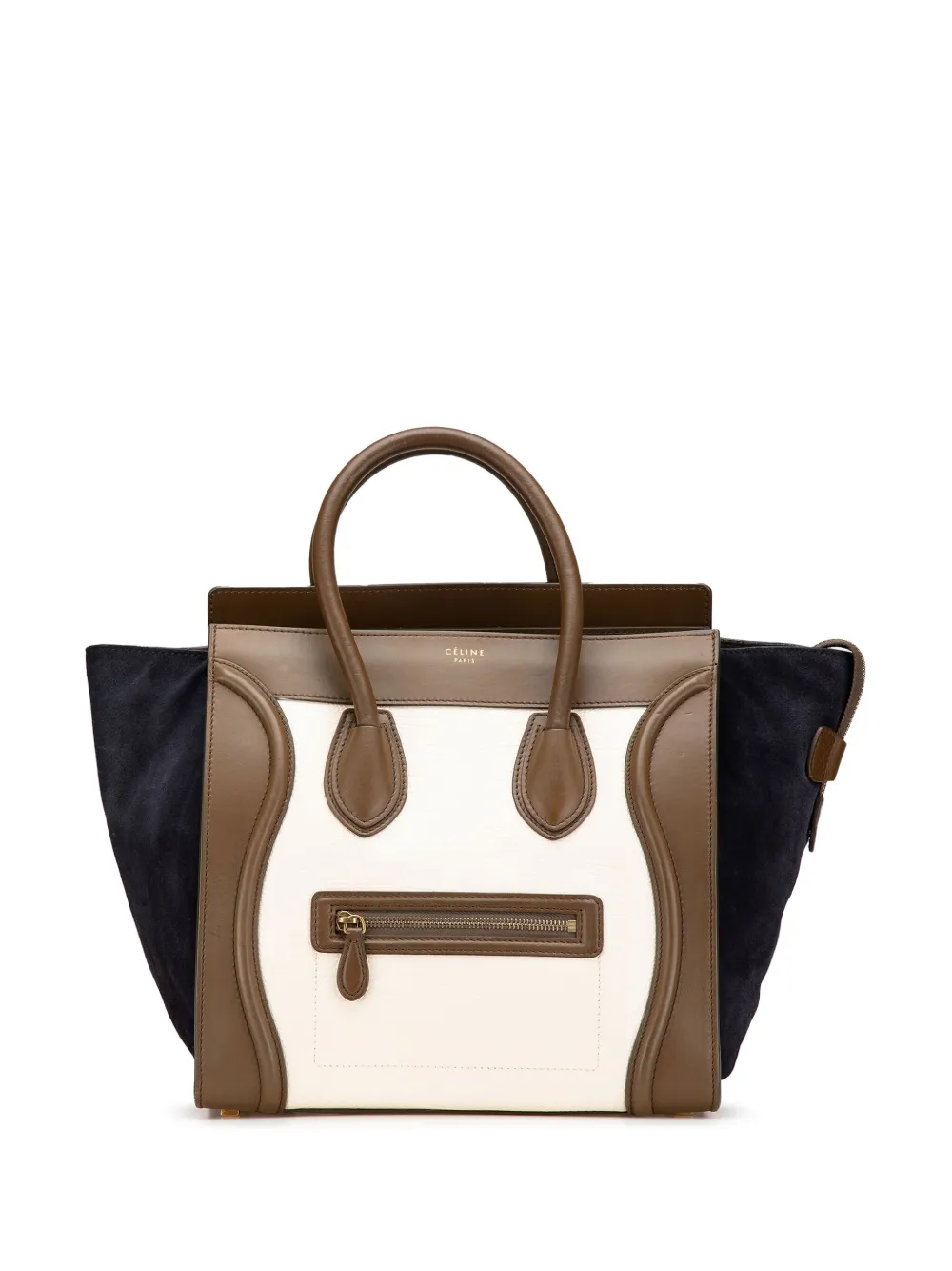Céline Pre-Owned 2013 Mini Tricolor Calfskin and Suede Luggage tote bag | Multicolour | Image 1