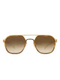 Mykita Leeland pilot-frame sunglasses - Yellow