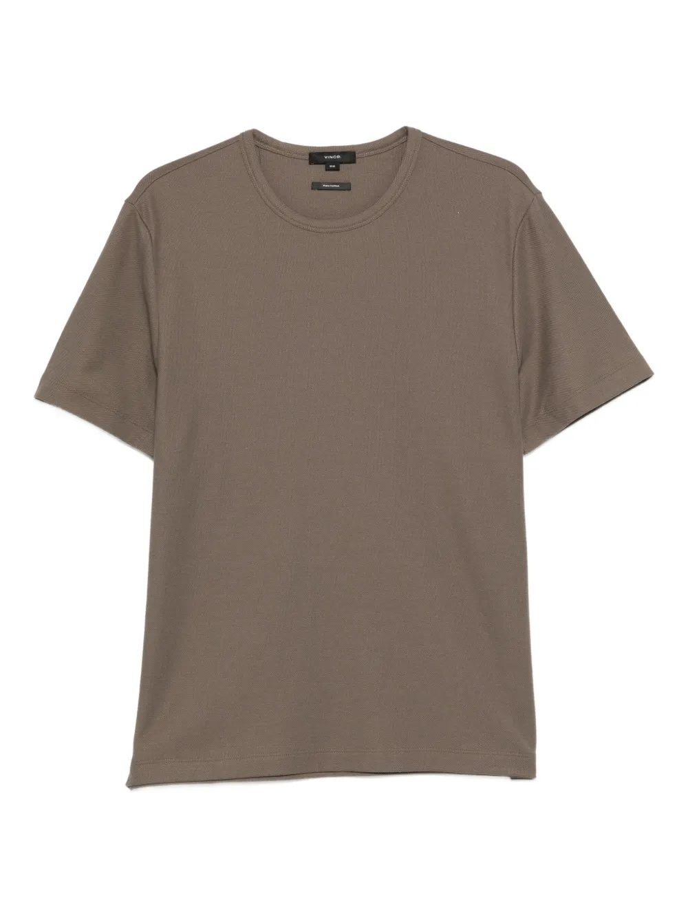 Vince crew-neck cotton t-shirt | Brown | Image 1