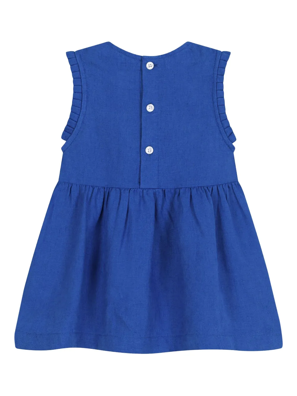 Petit Bateau Mouwloze jurk Blauw