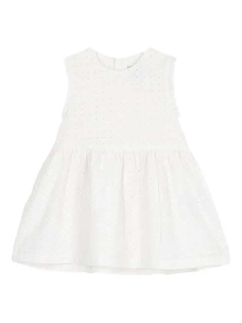 Petit Bateau Vestido com ilhoses