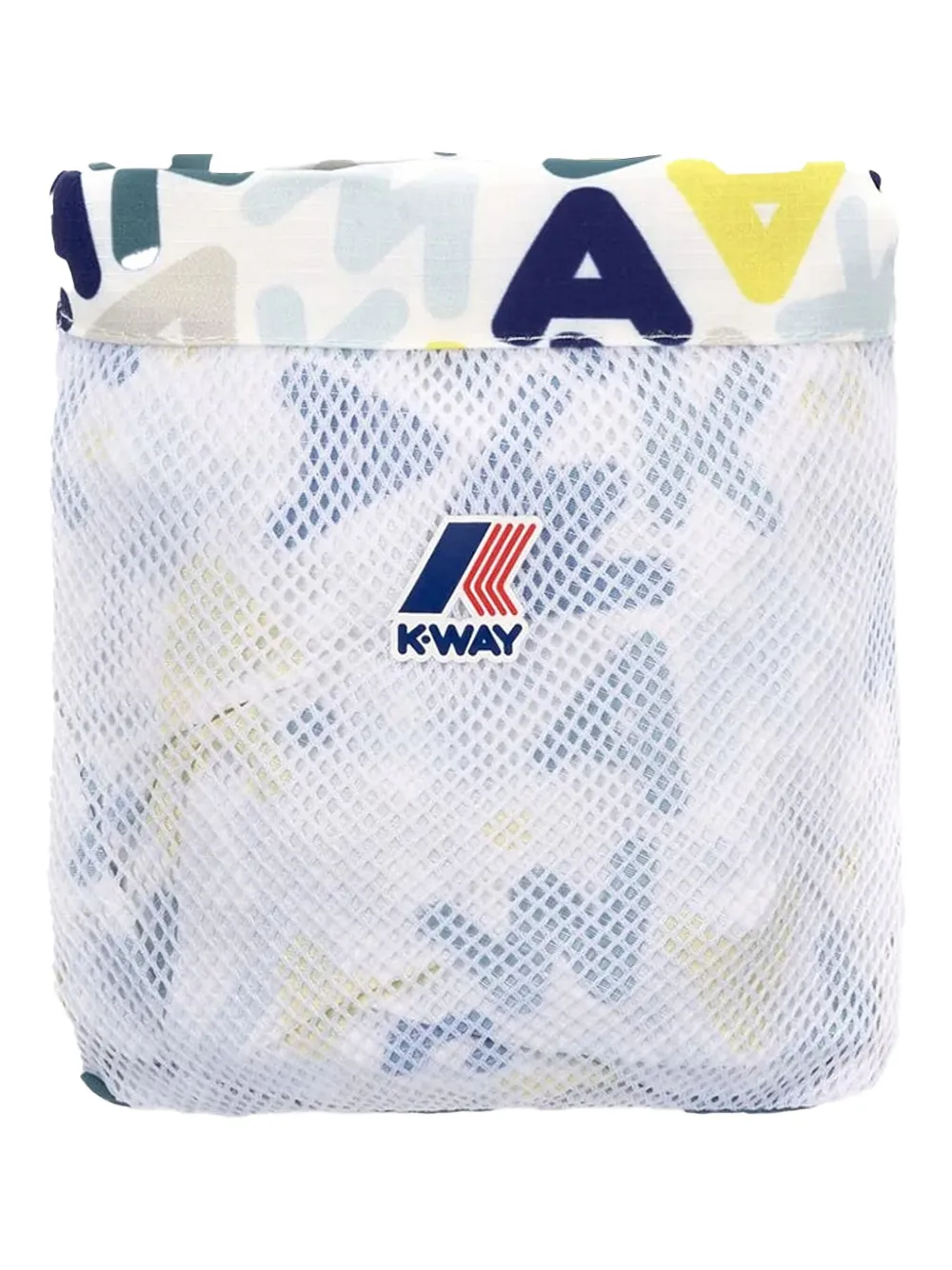K-Way Olivier zwembroek met logoprint Wit