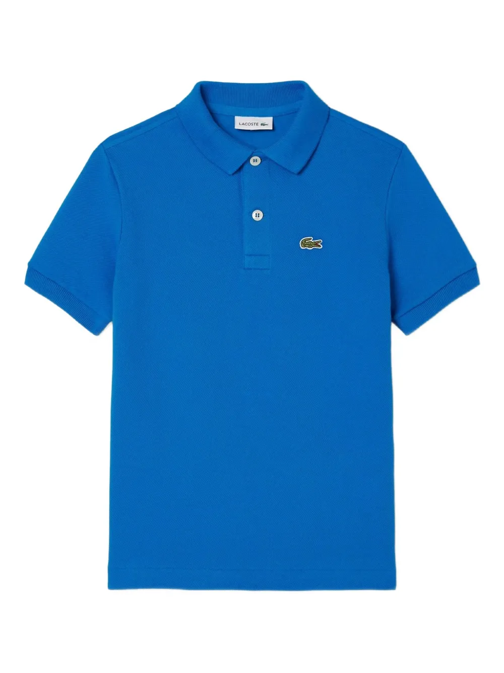 Lacoste Kids Katoenen poloshirt Blauw