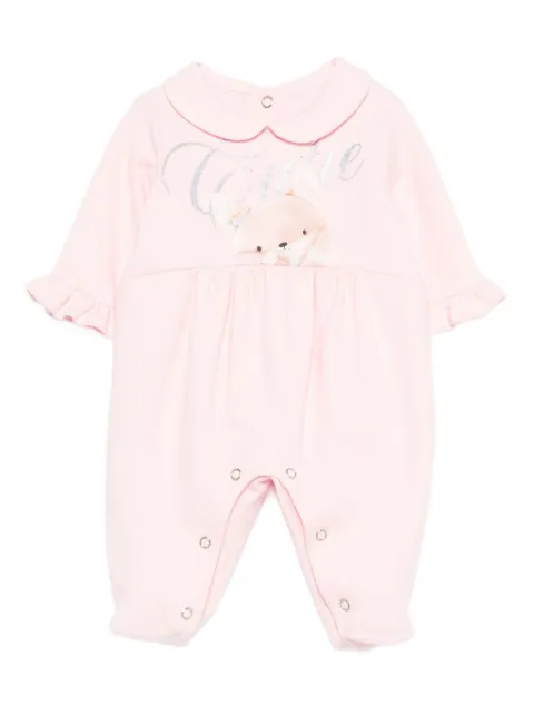 Lapin House peter pan-collar fox-print pyjamas