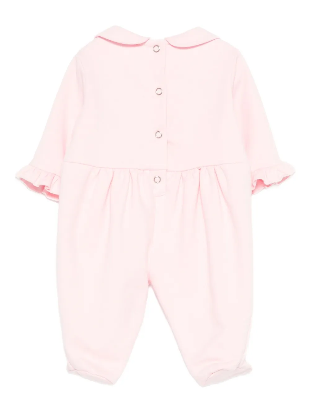 Lapin House Pyjama met Peter Pan-kraag en vosprint Roze