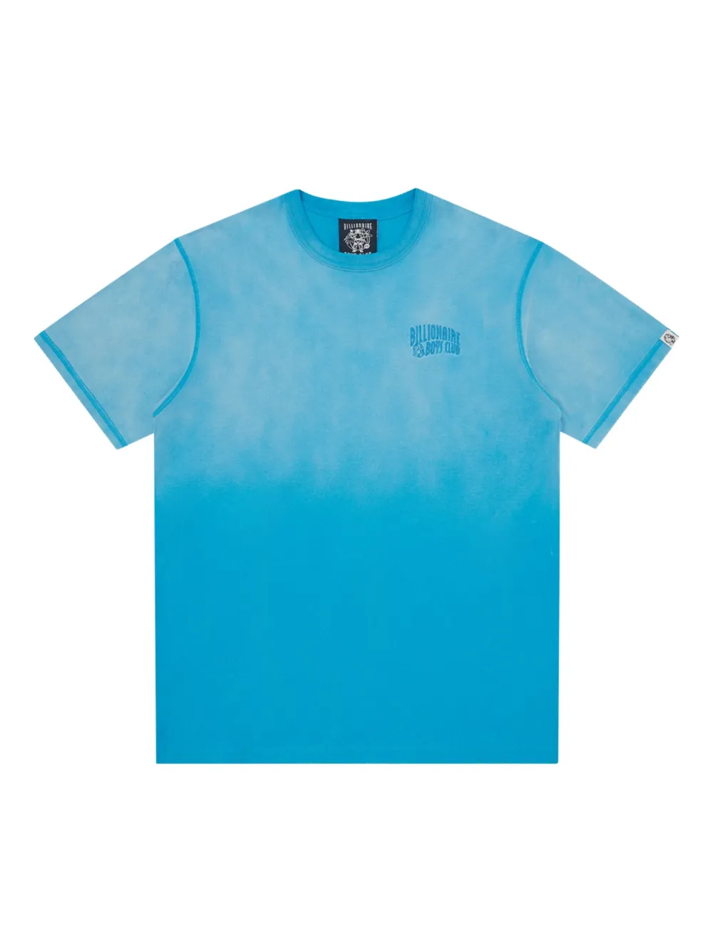 Billionaire Boys Club T-shirt met geborduurd logo en vervaagd effect Blauw