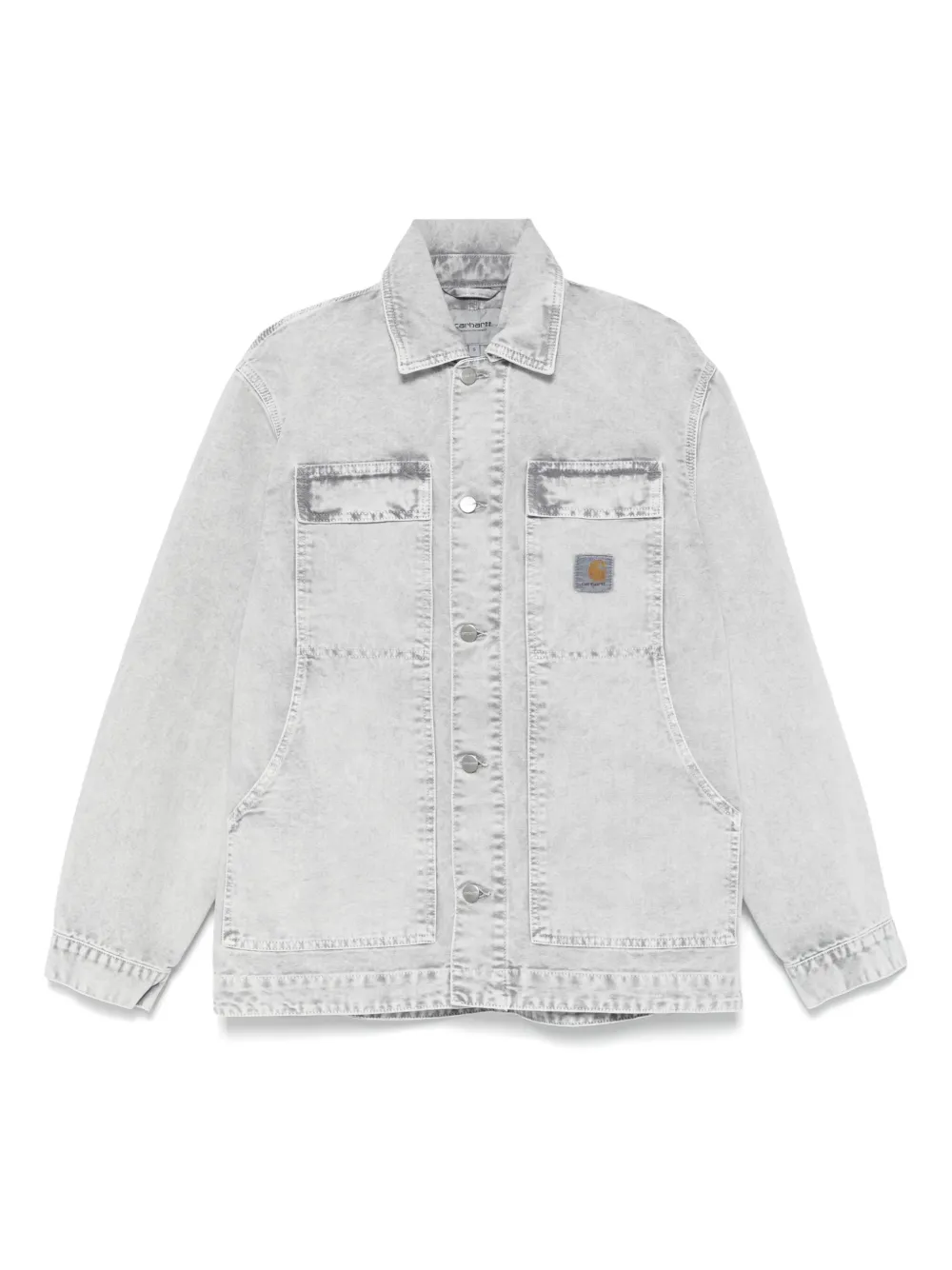 Carhartt WIP denim jacket | Grey | Image 1