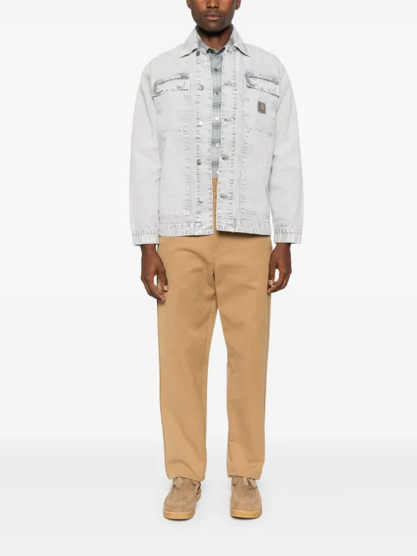Carhartt WIP OG Arctic Denim Jacket | Grey | FARFETCH