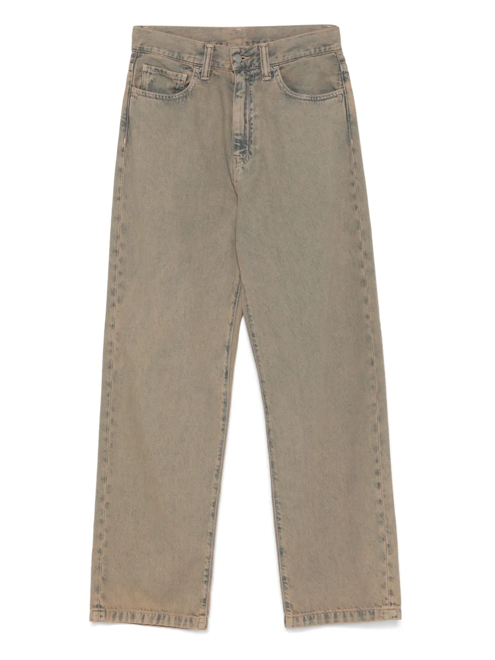 Carhartt WIP logo-patch jeans | Neutrals | Image 1