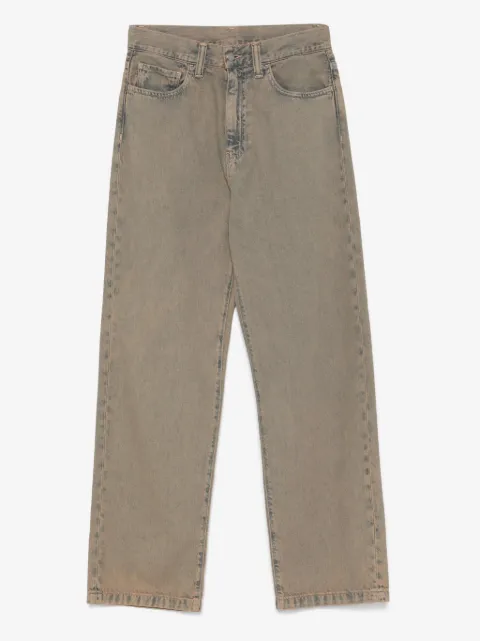 Carhartt WIP logo-patch jeans