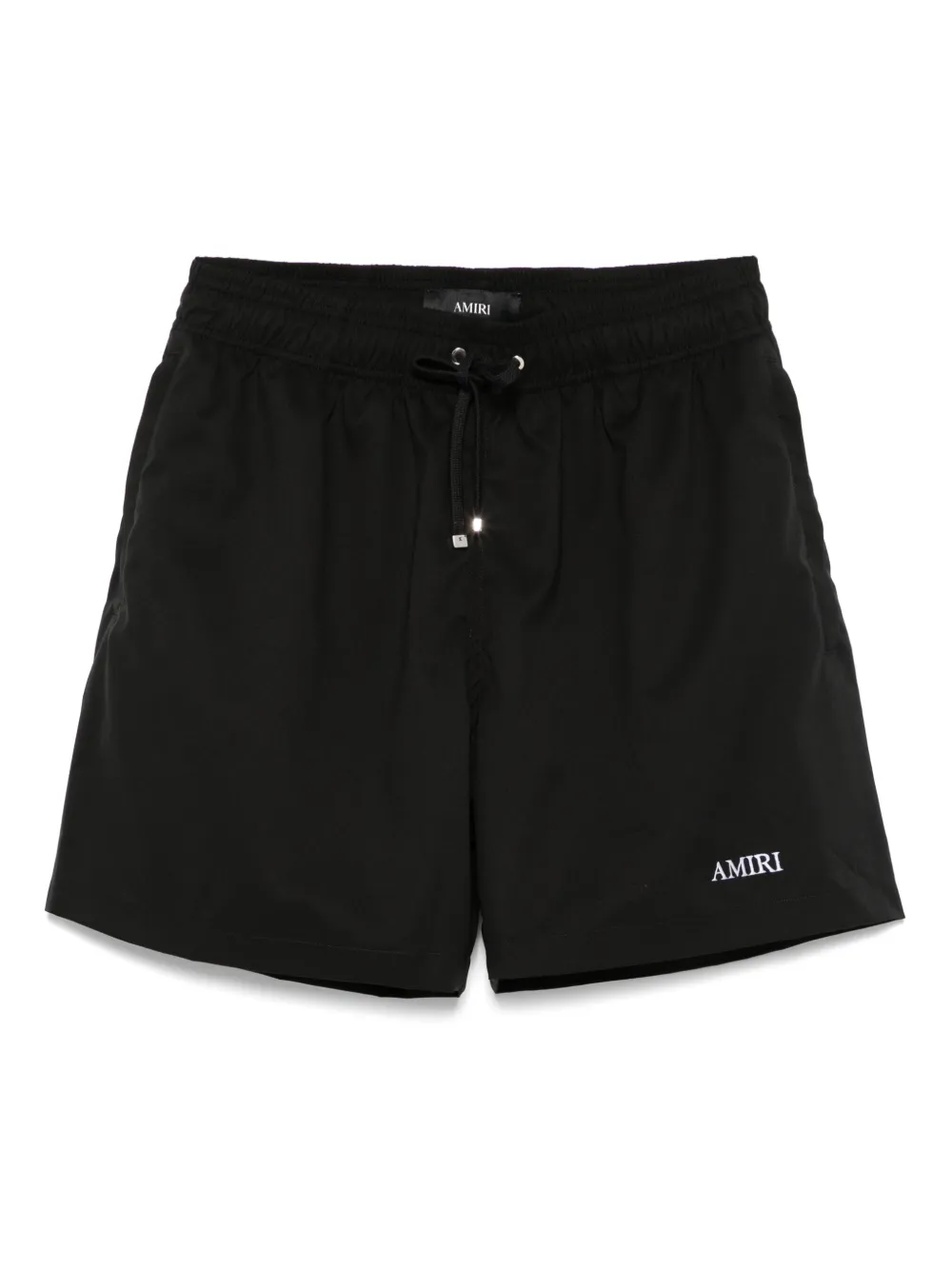 AMIRI embroidered-logo swim shorts | Black | Image 1