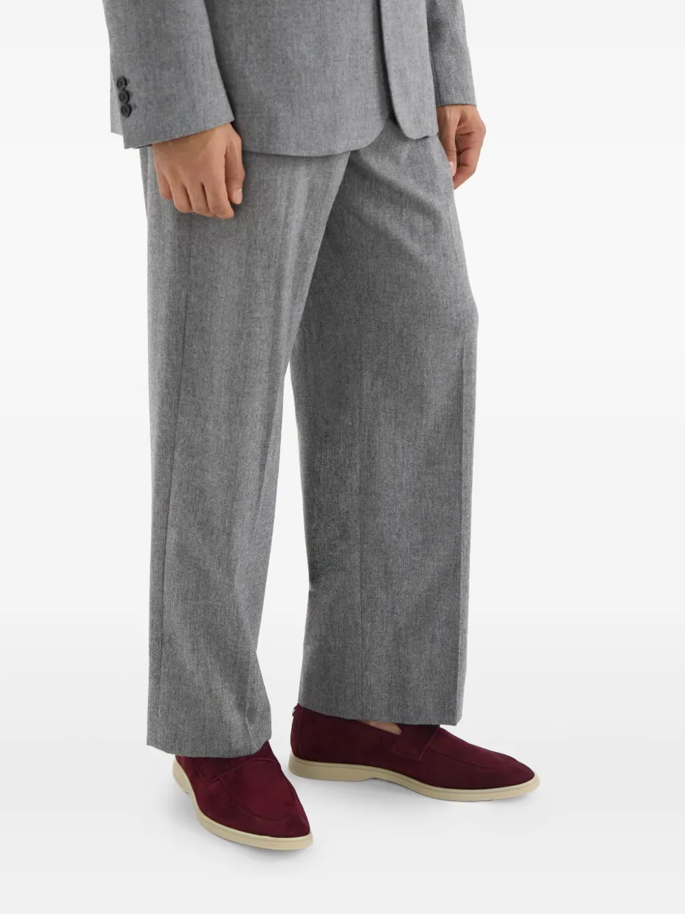 Bougeotte Bee-embellished Penny Loafers In Red