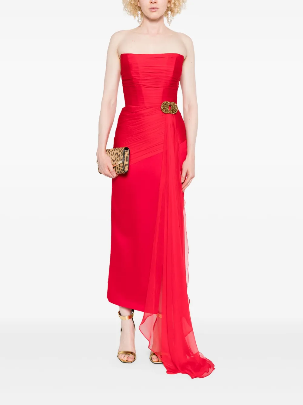 M.Marquise Amita dress - Rood