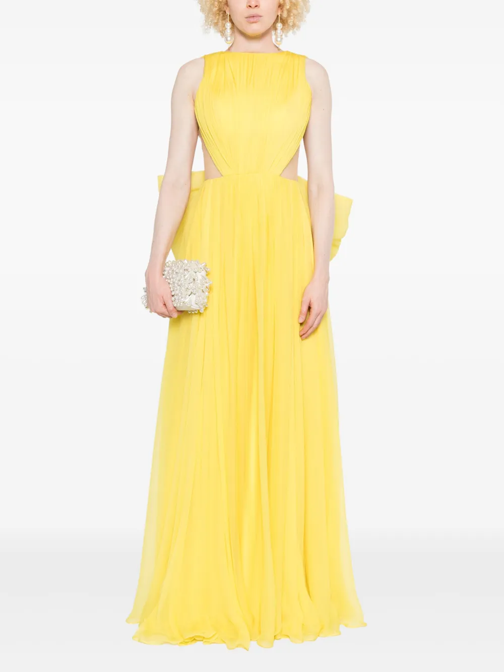 M.Marquise Adrianne dress - Geel