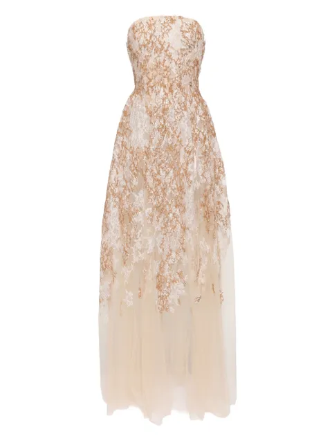 Saiid Kobeisy embroidered maxi dress