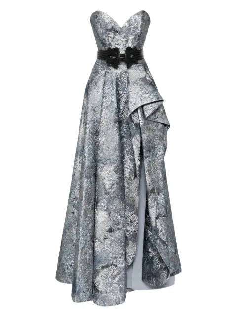 Saiid Kobeisy Brocade long dress