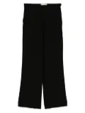Saiid Kobeisy floral tailored pants - Black