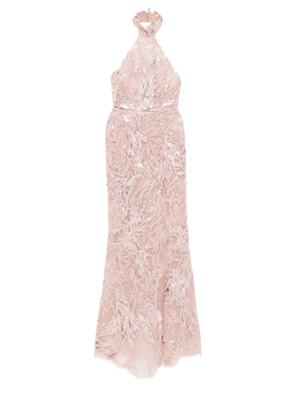 embroidered maxi dress