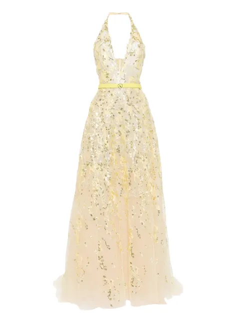 Saiid Kobeisy embroidered maxi dress