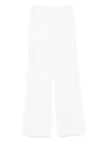 Saiid Kobeisy floral tailored pants - White