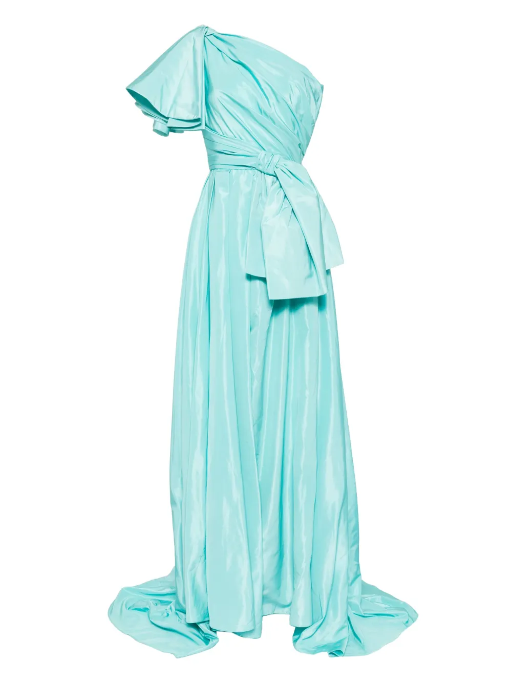 Saiid Kobeisy taffeta dress Blauw