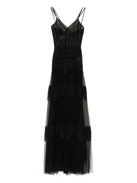 Saiid Kobeisy lace sleeveless dress
