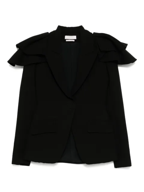 Saiid Kobeisy ruffled blazer