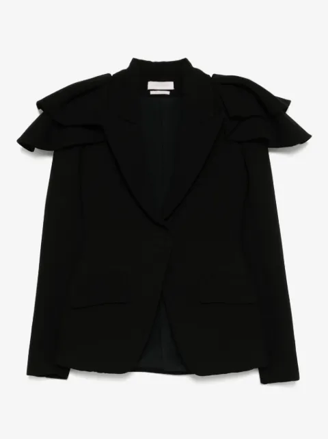 Saiid Kobeisy ラッフルディテール ジャケット