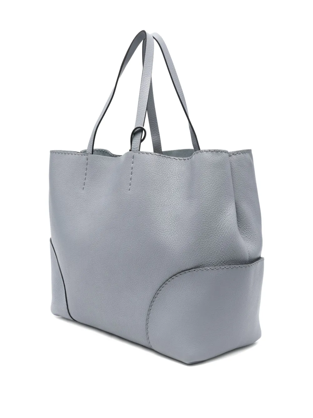 Lanvin Top Handle Tote Bag In Gray