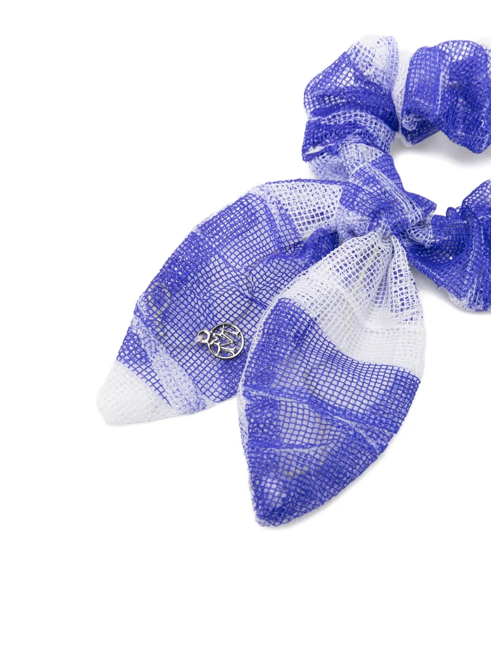 Maison Michel Haarband met strikdetail Blauw