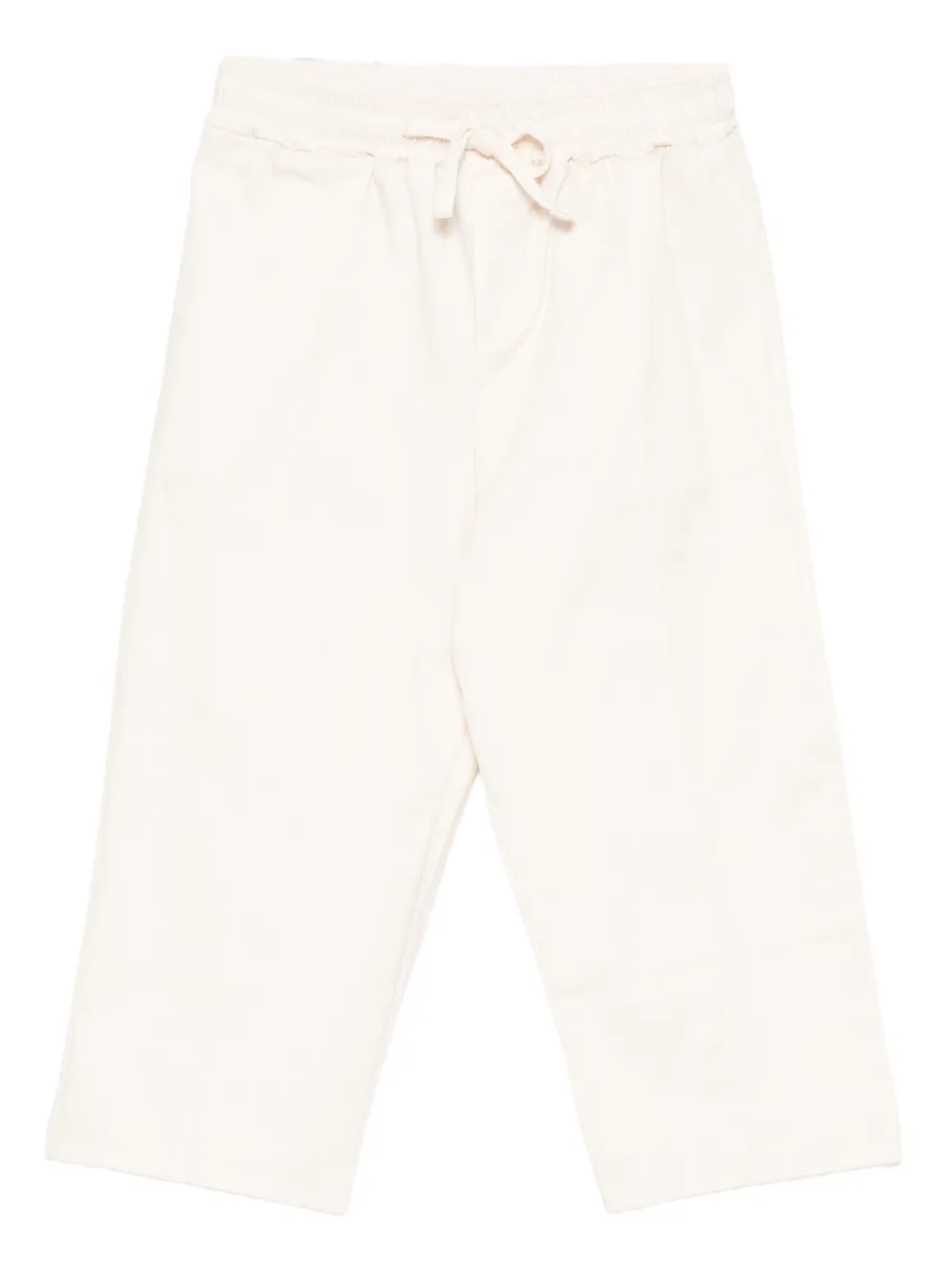 Miss Grant Kids Broek met elastische tailleband Beige