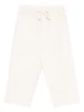 Miss Grant Kids elasticated-waistband trousers - Neutrals