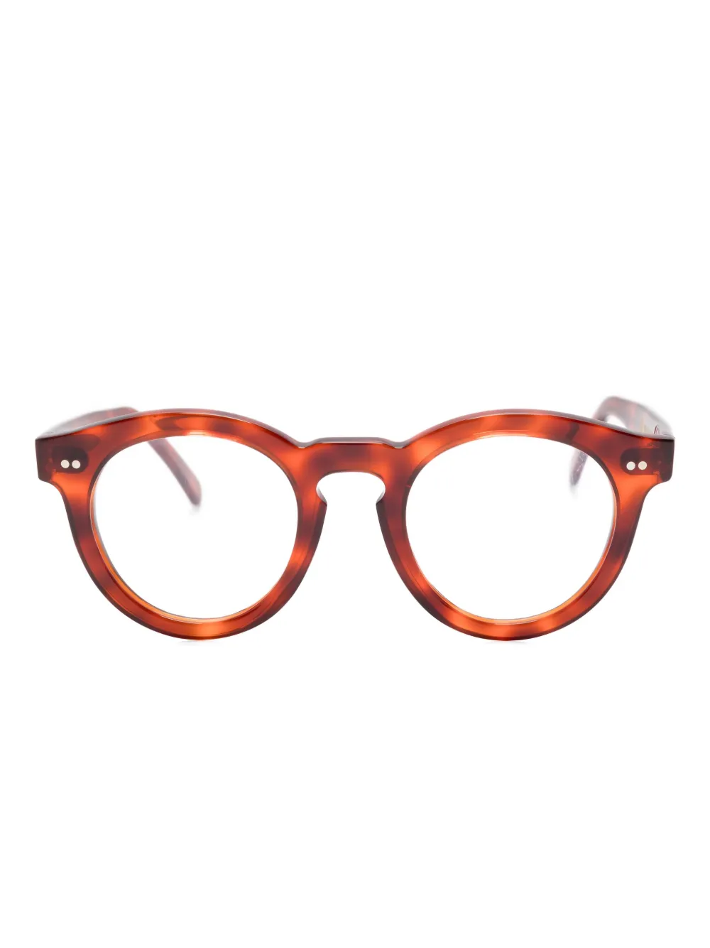 Family Affair The Smash round-frame glasses - ブラウン Family Affair The Smash round-frame glasses - ブラウン