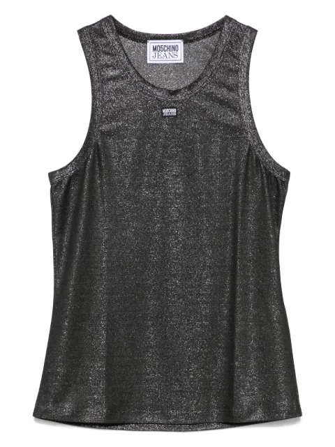 MOSCHINO JEANS lurex tank top