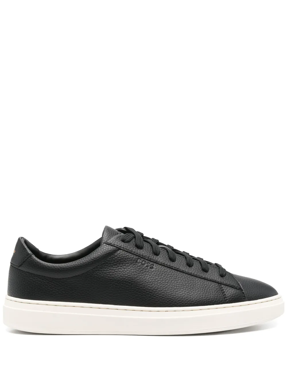 BOSS lace-up sneakers Black