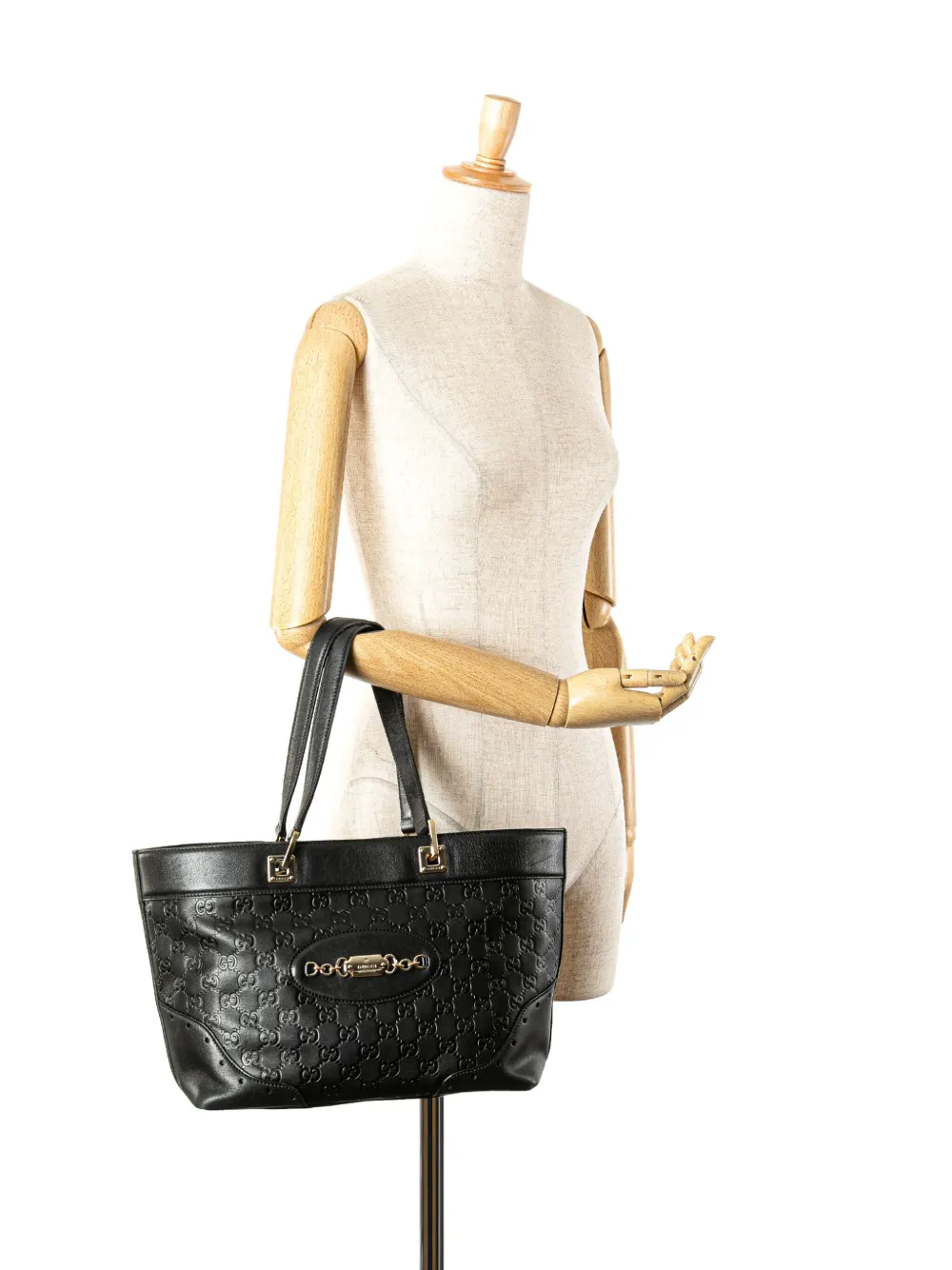 Gucci Pre-Owned 2000-2015 Small Guccissima Punch tote bag | Pre-Owned | Image 2