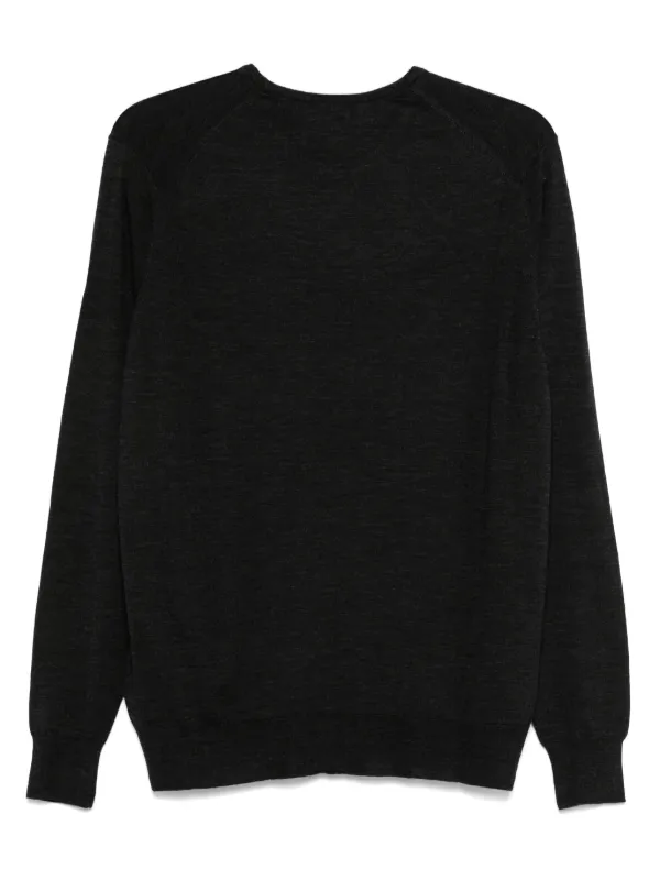 Sunspel fine-knit Merino Jumper Grey FARFETCH SG