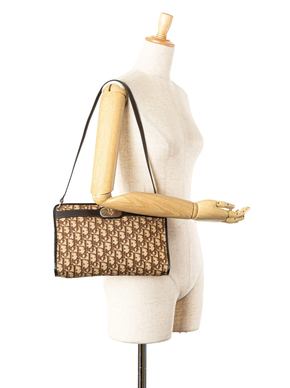 Christian Dior Pre-Owned 20th Century Diorissimo Trotter Canvas shoulder bag | Pre-Owned | Image 2