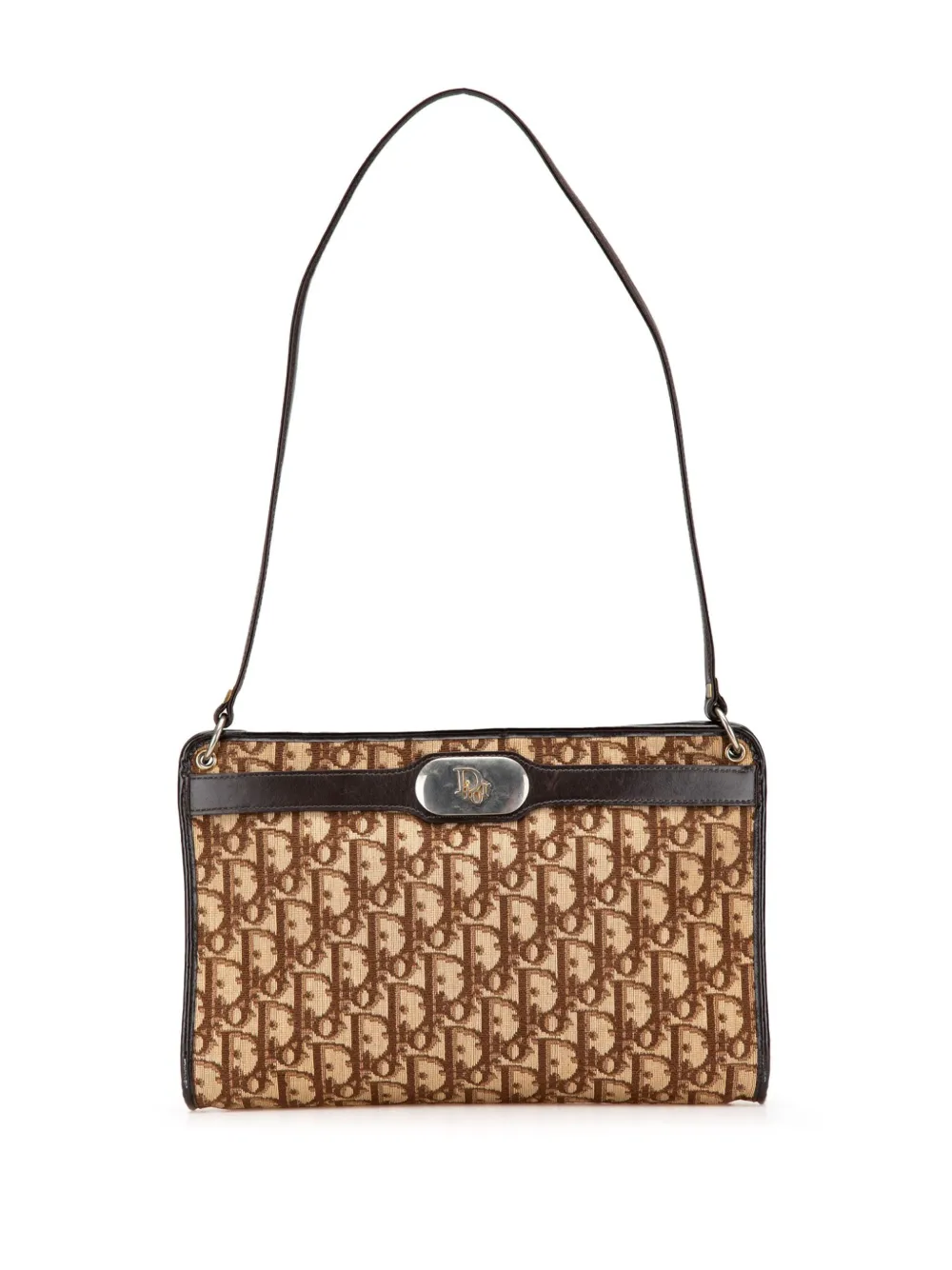 Christian Dior Pre-Owned 20th Century Diorissimo Trotter Canvas shoulder bag | Brown | Image 1