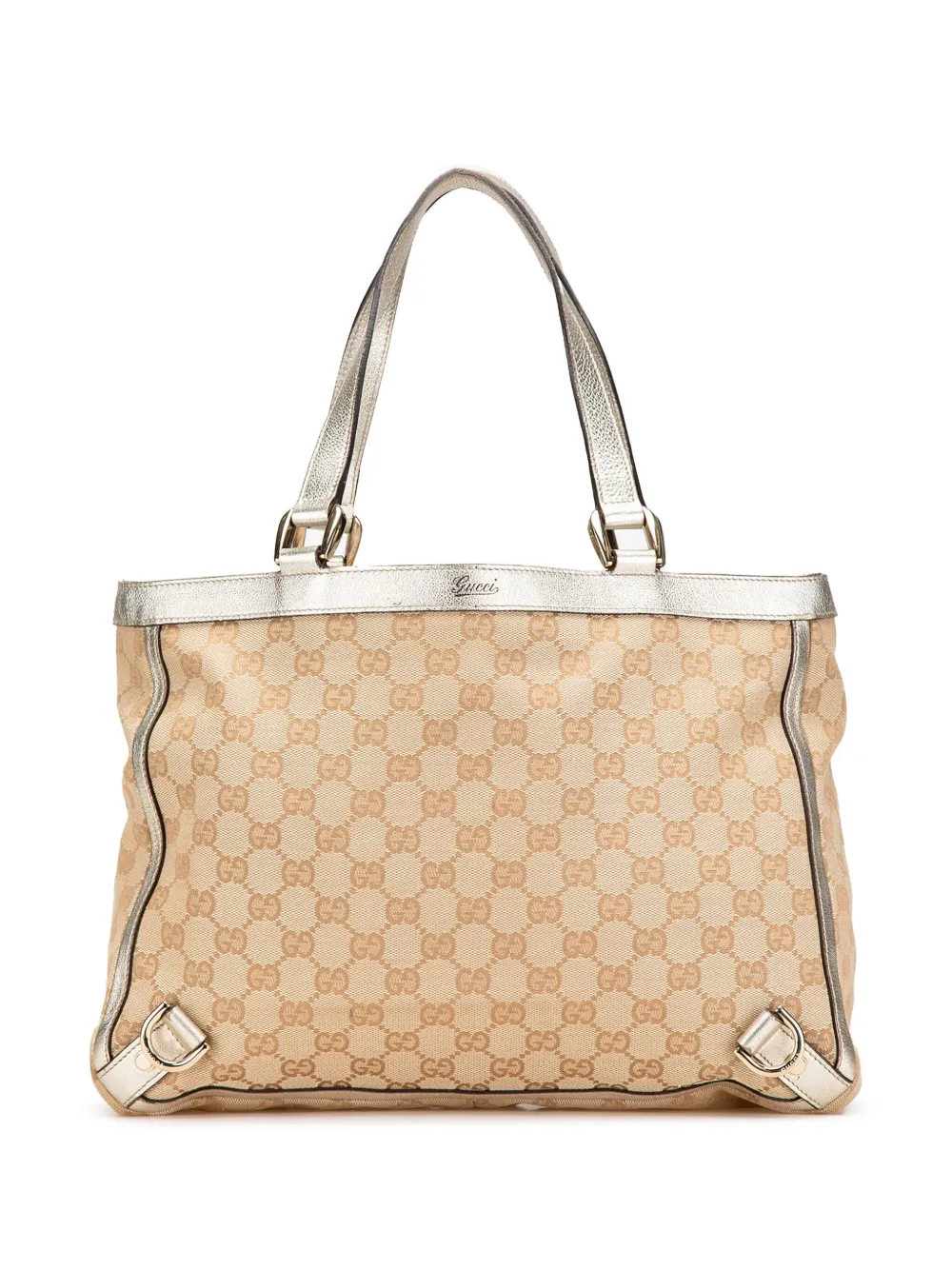 Gucci Pre-Owned 2000-2015 GG Canvas Abbey D Ring tote bag | Brown | Image 1