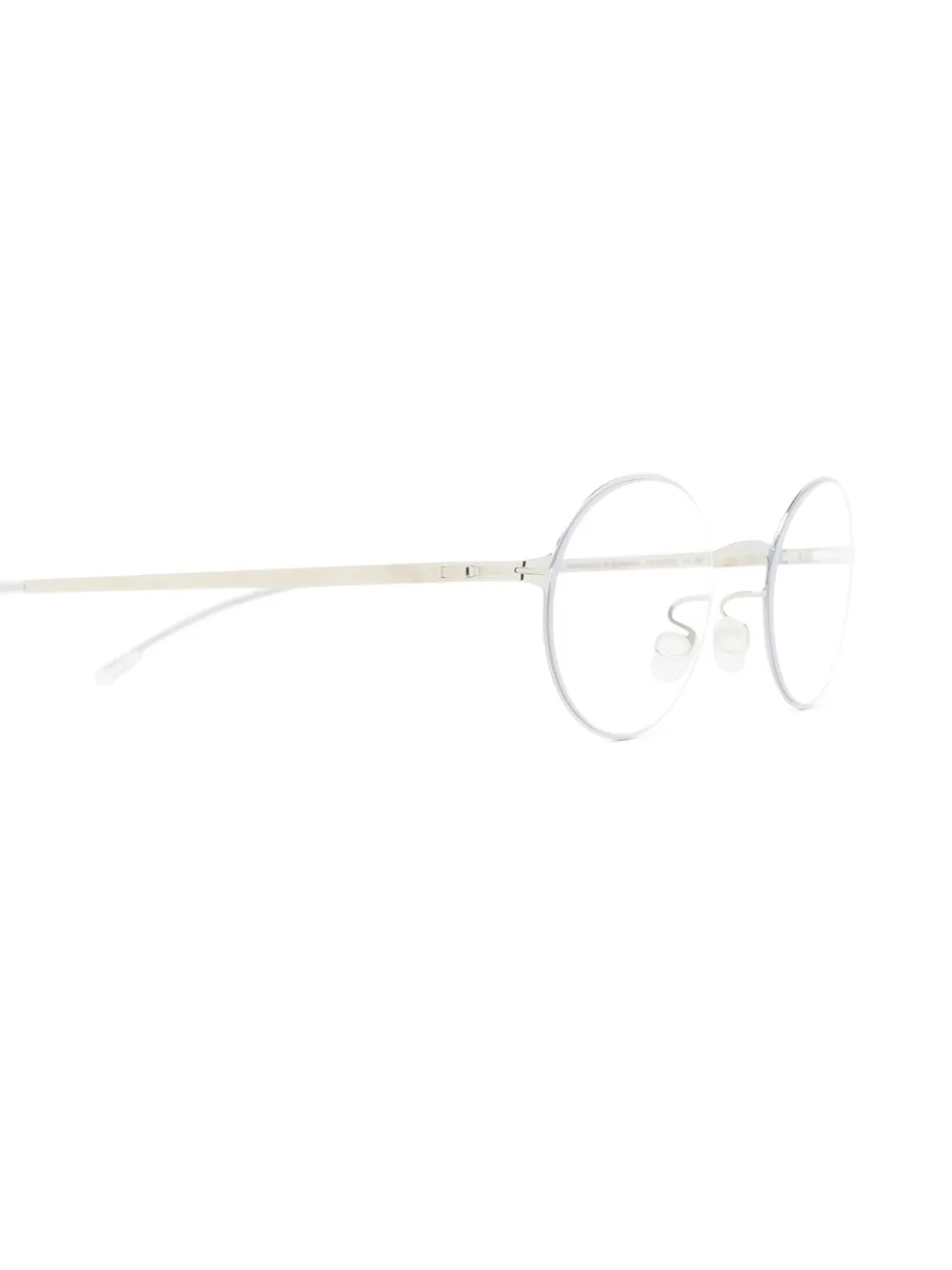 Mykita Emmi bril met rond montuur Zilver